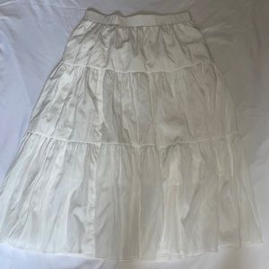 White Maxi Skirt